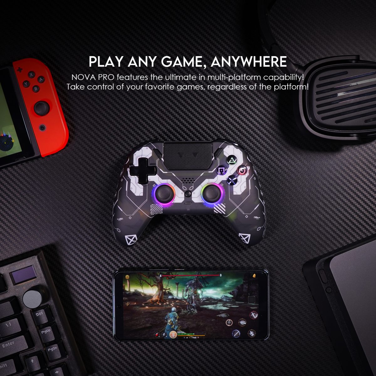 Fantech Nova Pro WGP14 v2 Wireless Hall Effect  for PS4 PC Android - Image 5