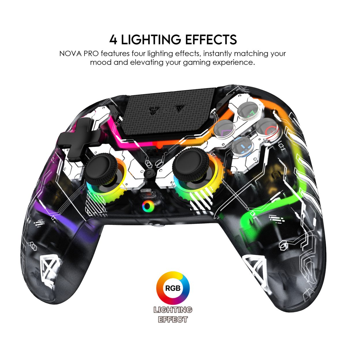Fantech Nova Pro WGP14 v2 Wireless Hall Effect  for PS4 PC Android - Image 6