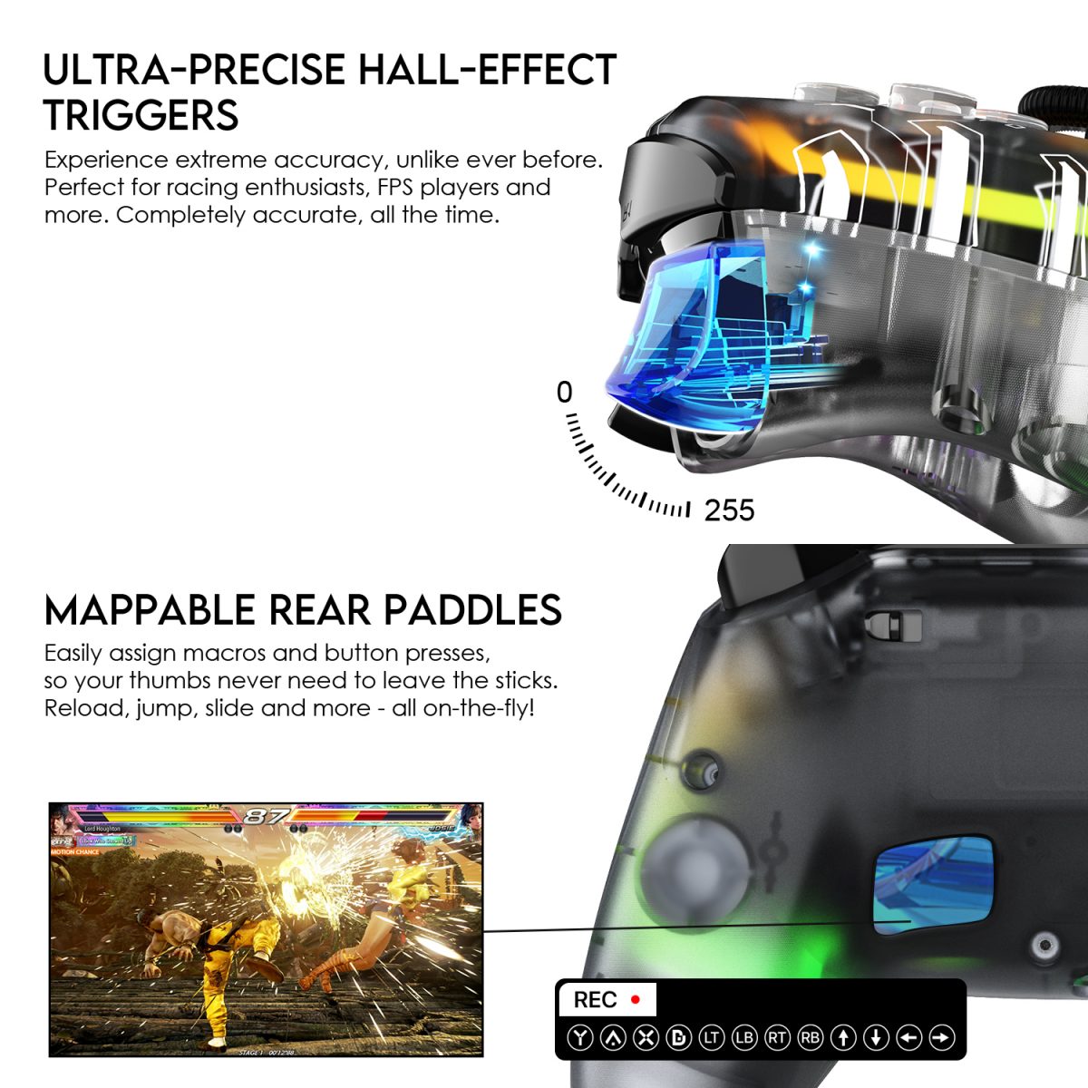 Fantech Nova Pro WGP14 v2 Wireless Hall Effect  for PS4 PC Android - Image 4