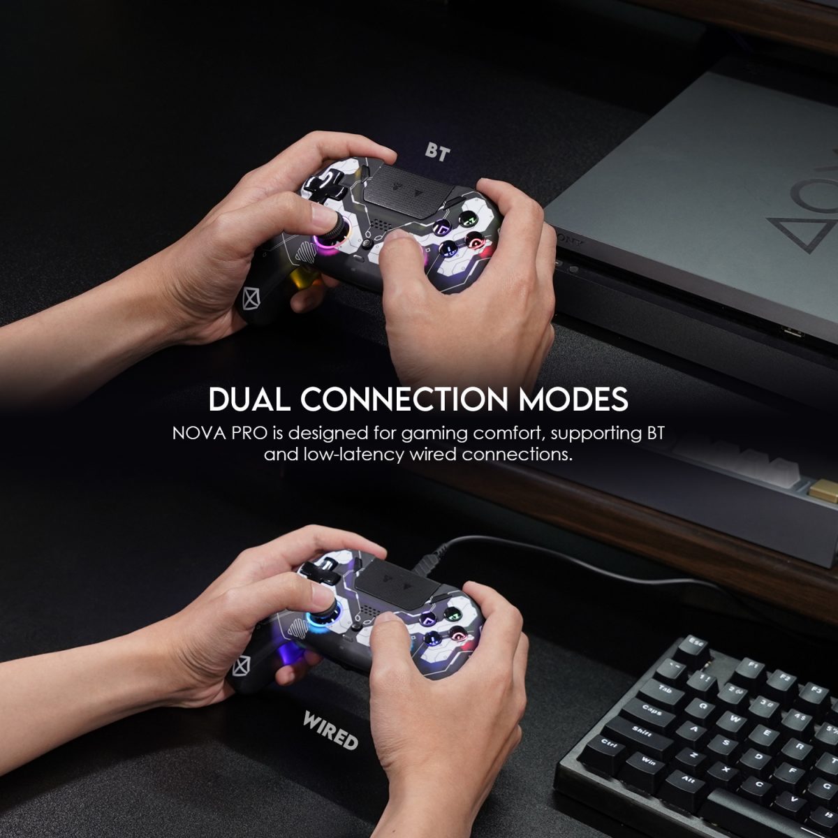 Fantech Nova Pro WGP14 v2 Wireless Hall Effect  for PS4 PC Android - Image 7