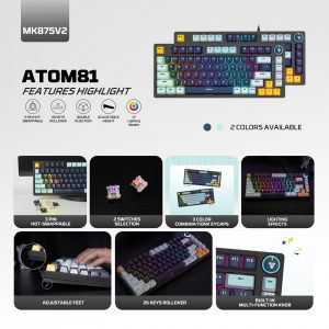 MK875 V2 ATOM 81 MIZU EDITION MECHANICAL KEYBOARD 7 ca671c97
