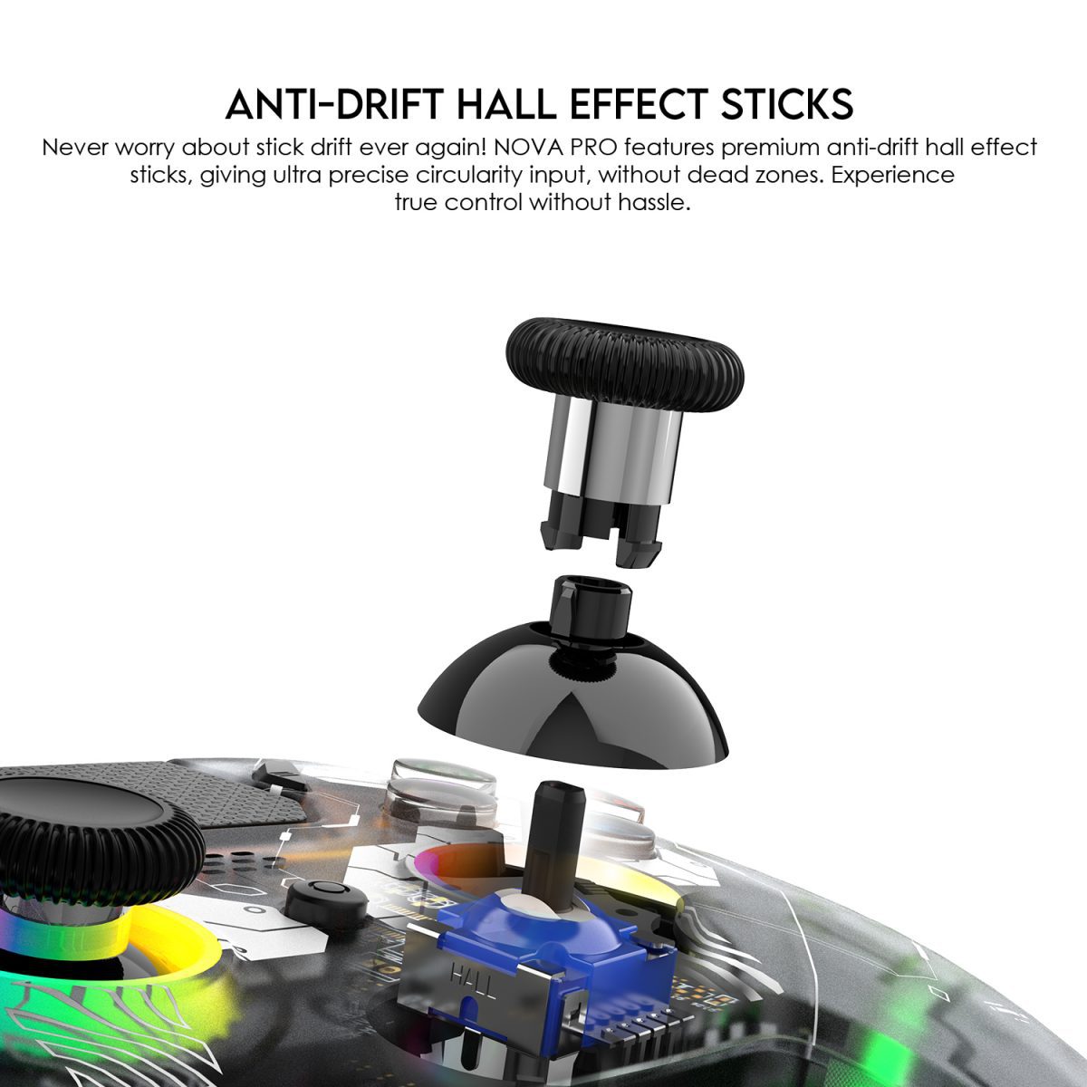 Fantech Nova Pro WGP14 v2 Wireless Hall Effect  for PS4 PC Android - Image 8