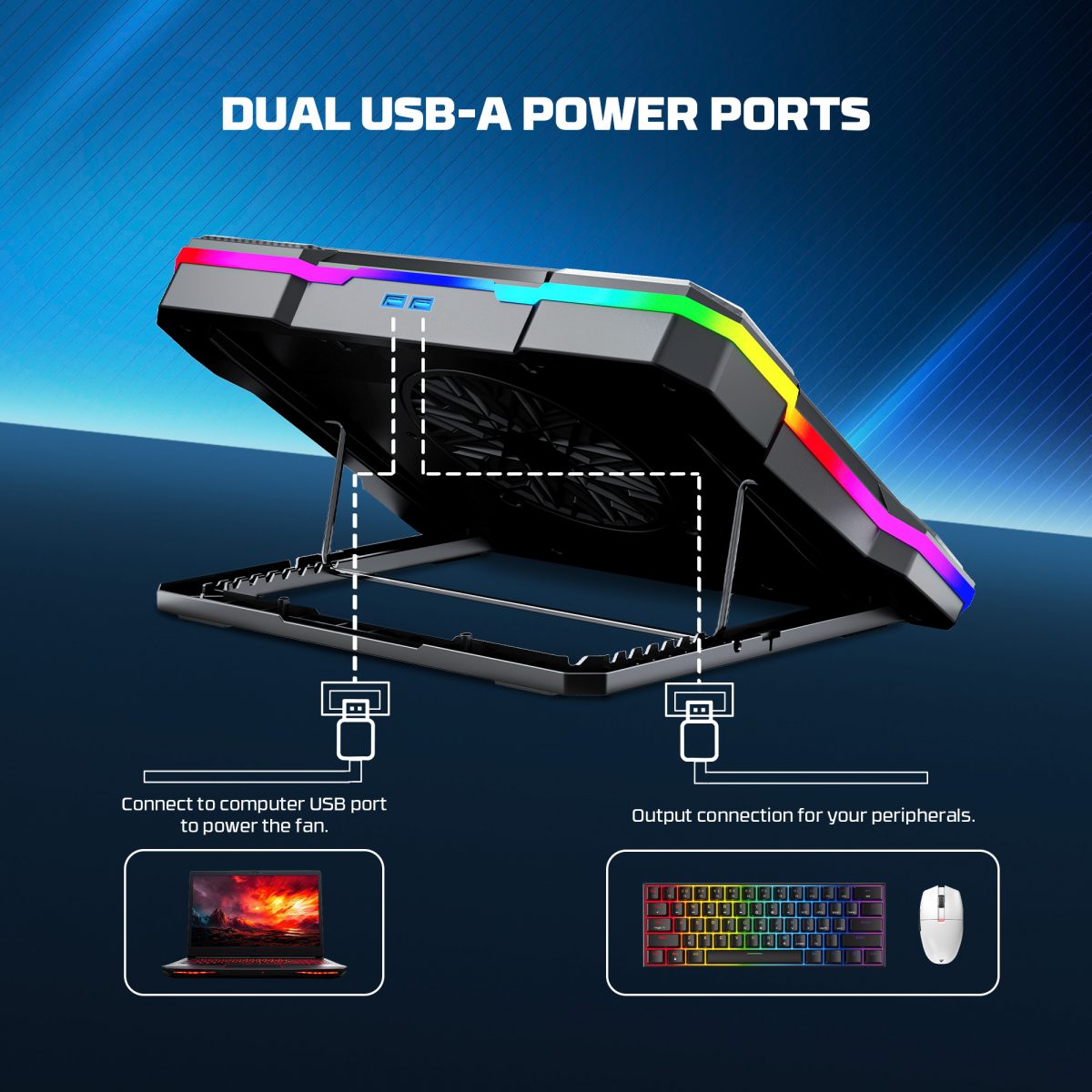 Fantech NC22 Laptop Cooler - Image 5