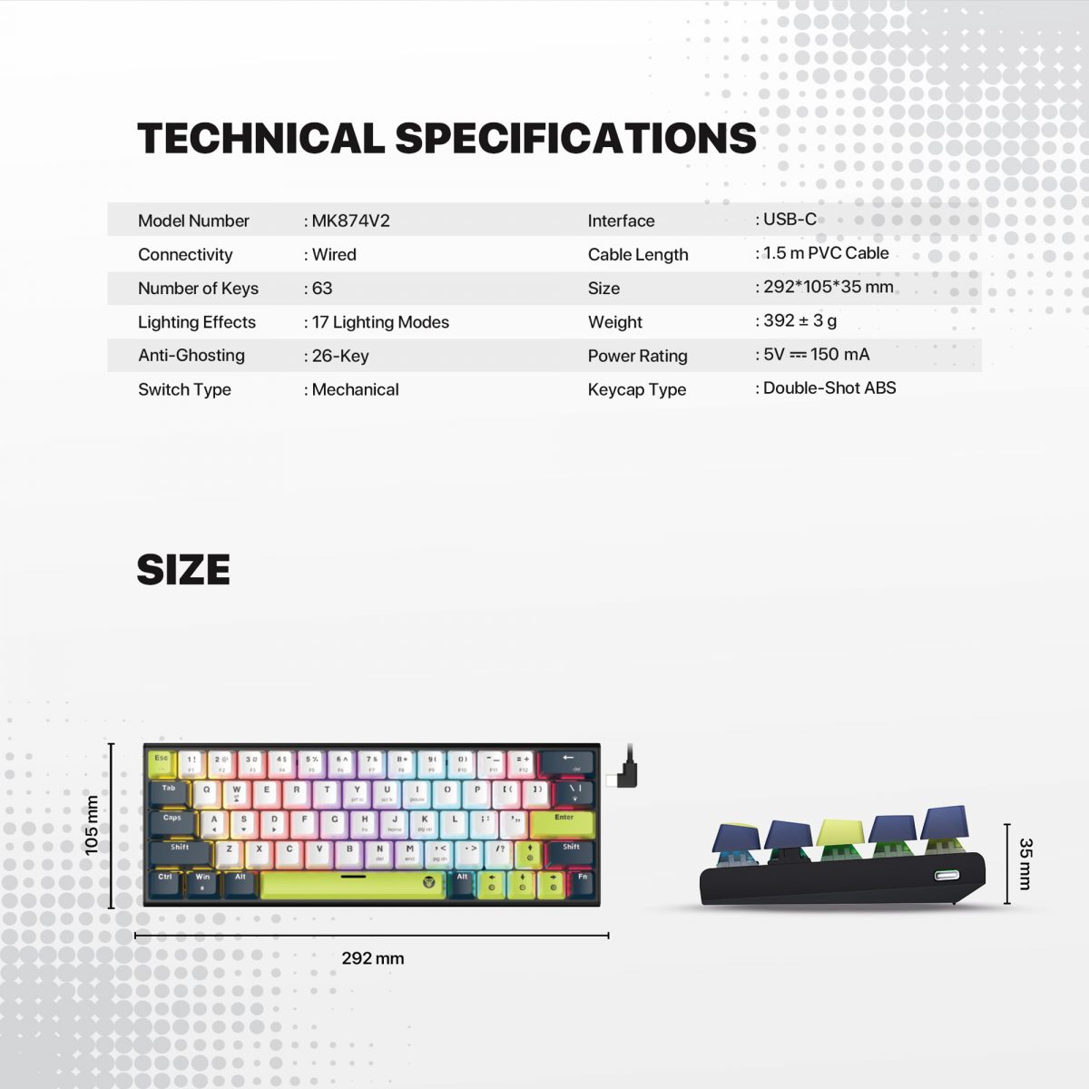 Fantech Atom 63 MK874V2 Mori Edition - Image 10