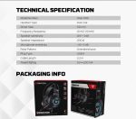 Fantech HG11 Pro Captain 7.1 RGB Gaming Headset - Image 7
