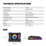 Fantech NC22 Laptop Cooler - Image 9