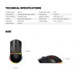 Fantech WG7V2 Crypto II Wireless Gaming Mouse - Image 11