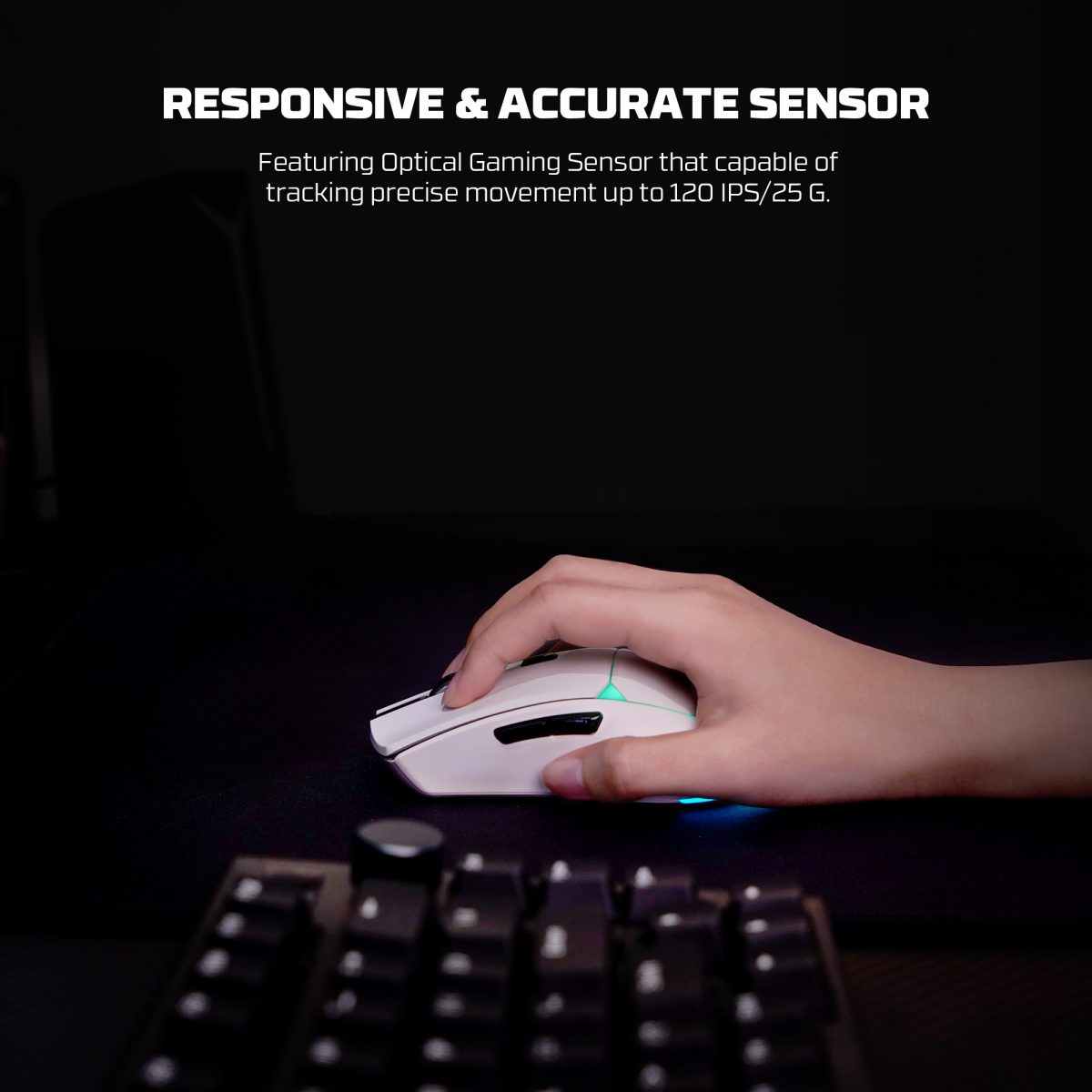 Fantech WG7V2 Crypto II Wireless Gaming Mouse - Image 7