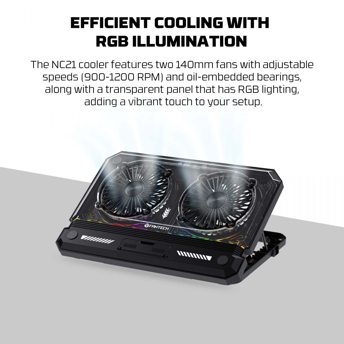 Fantech NC21 Laptop Cooler - Image 2
