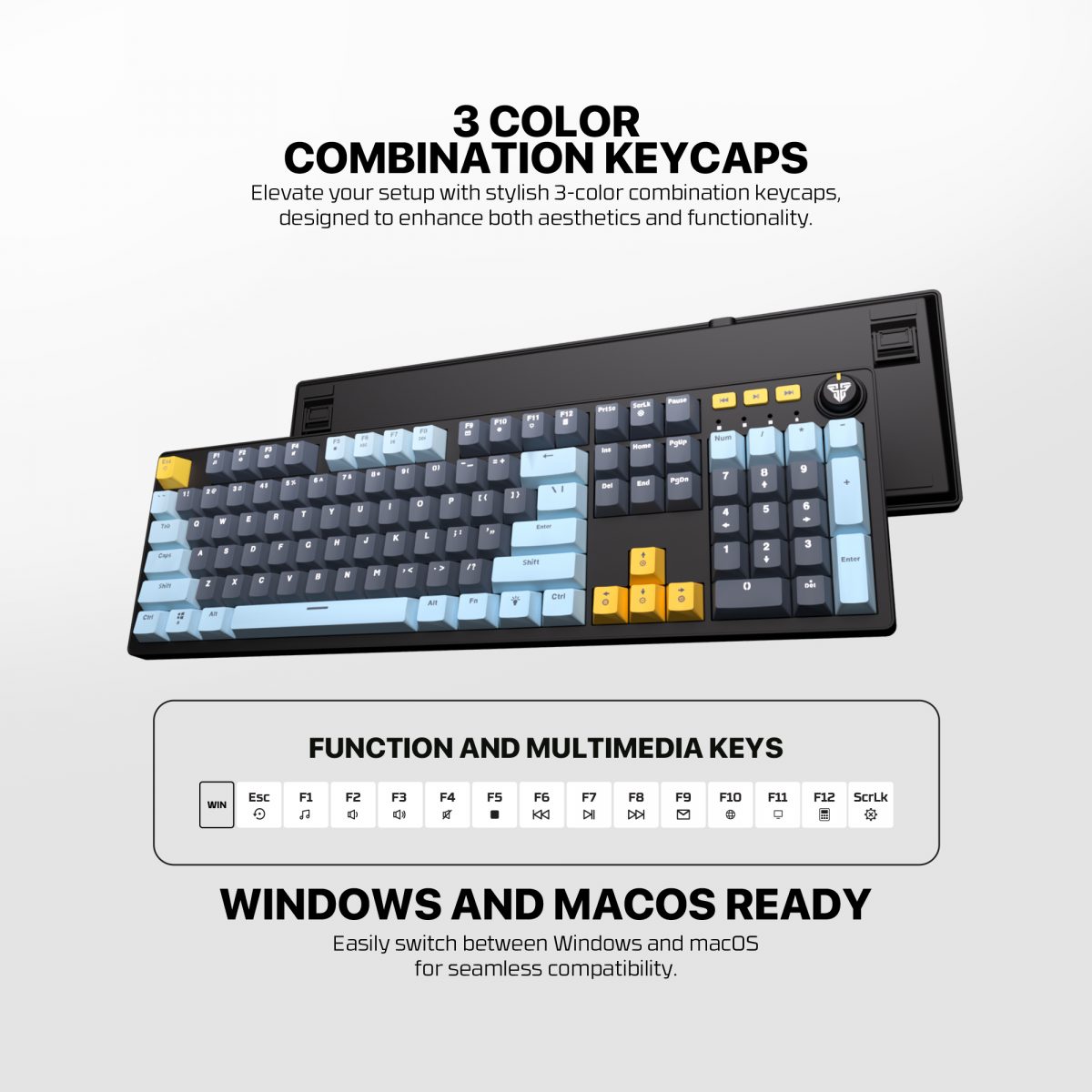 Fantech Atom107S MK893S Mechanical Keyboard - Image 7