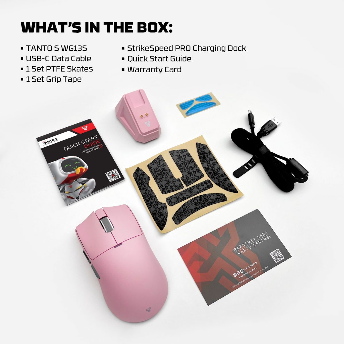 Fantech WG13S Tanto S Wireless Gaming Mouse - Image 8