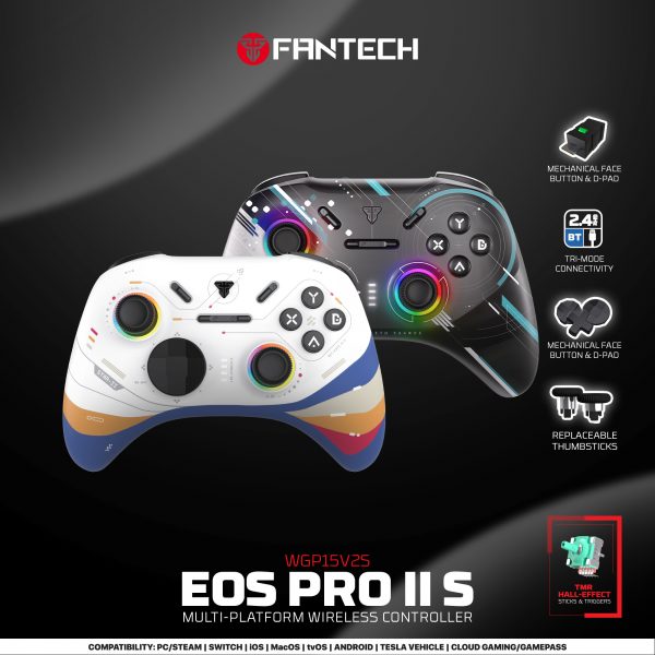 Fantech WGP15 V2S EOS PRO II Gamepad Multi Platform Wireless