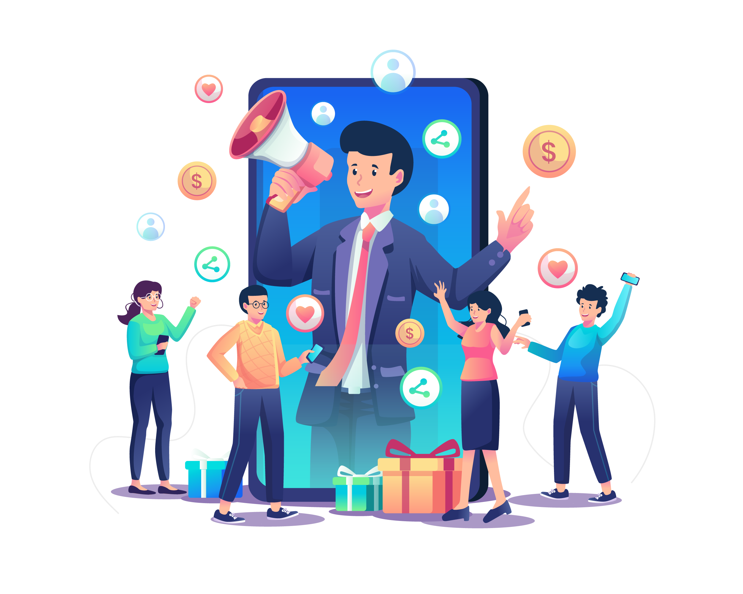 Fantech Affiliate Program Illustration
