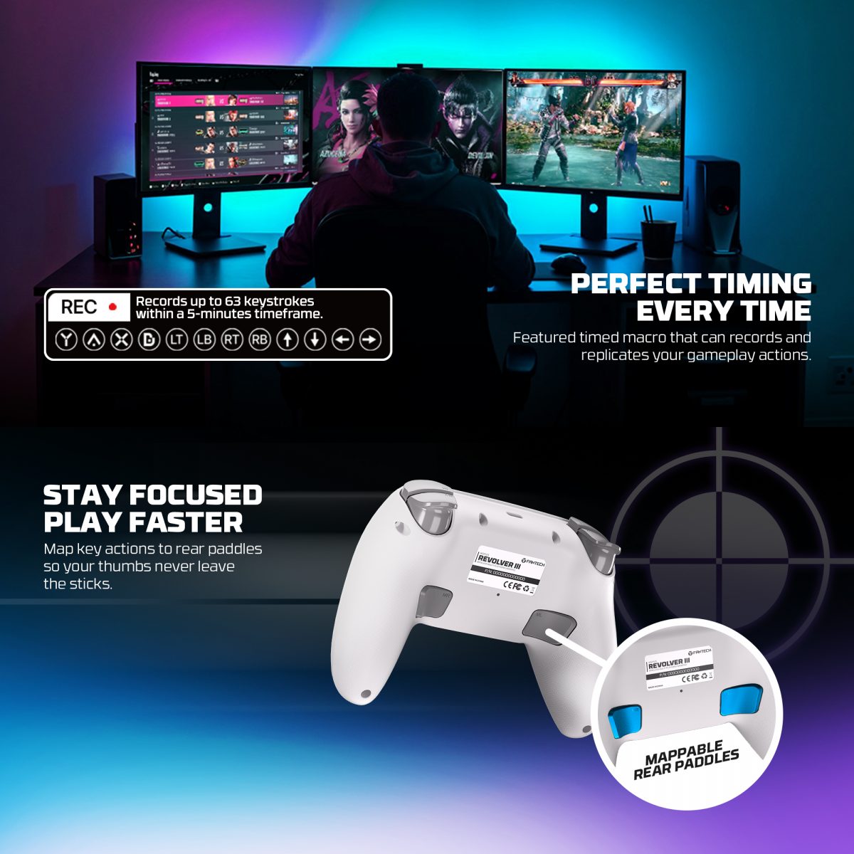 Fantech WGP12S Revolver III  Wireless Controller - Image 4