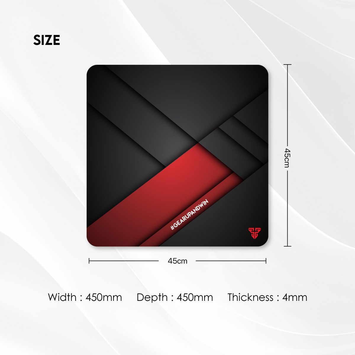 Fantech VIGIL MP456 Gaming Mousepad - Image 5