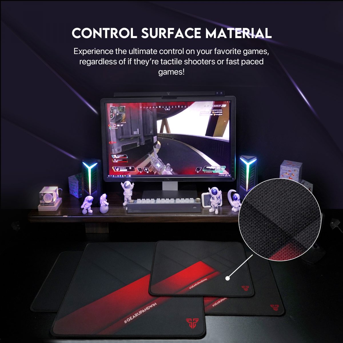 Fantech VIGIL MP456 Gaming Mousepad - Image 4