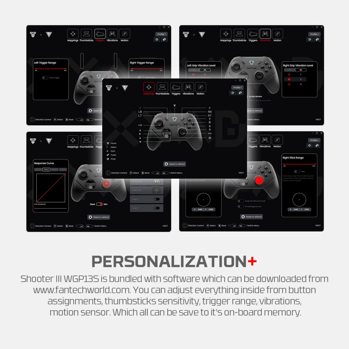 WGP13S (SUPER MAXFIT) Fantech Multi Platform Gamepad Android PC PS Gamepad - Image 2