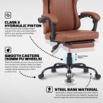 Fantech GC193 Gaming Chair With Adjustable Legrest - Image 5