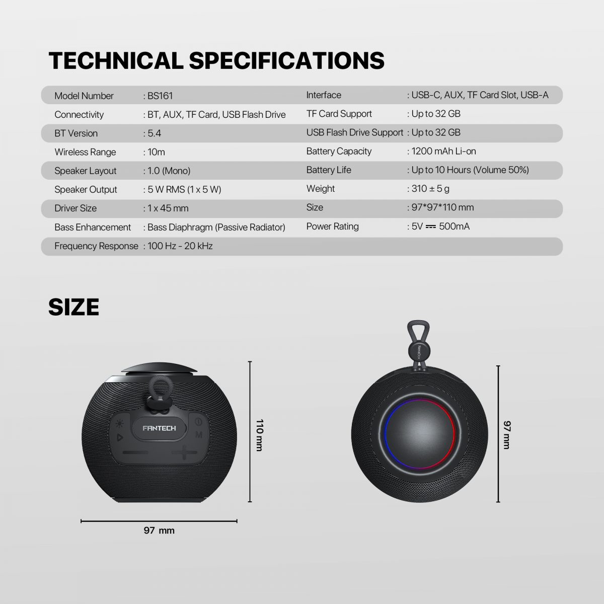 Fantech BS161 Speaker NeraBox - Image 10