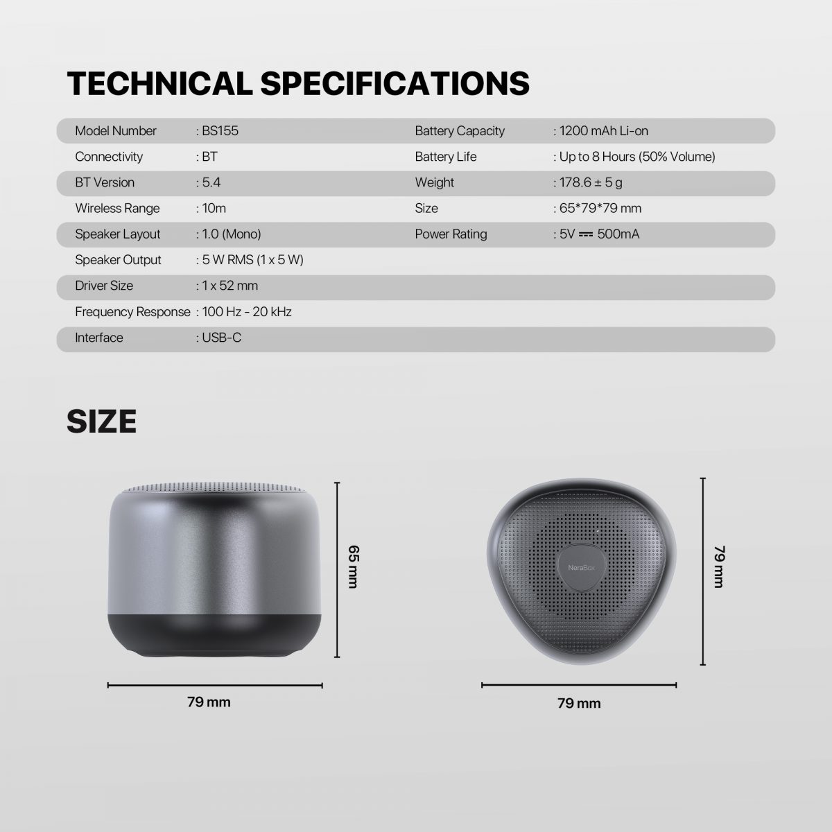 Fantech BS155 NeraBox Speaker - Image 7