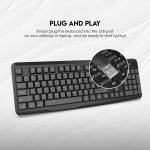 Fantech K211 104-Key Full-Size Wired Keyboard – Lightweight & Multi-OS Compatible - Image 3