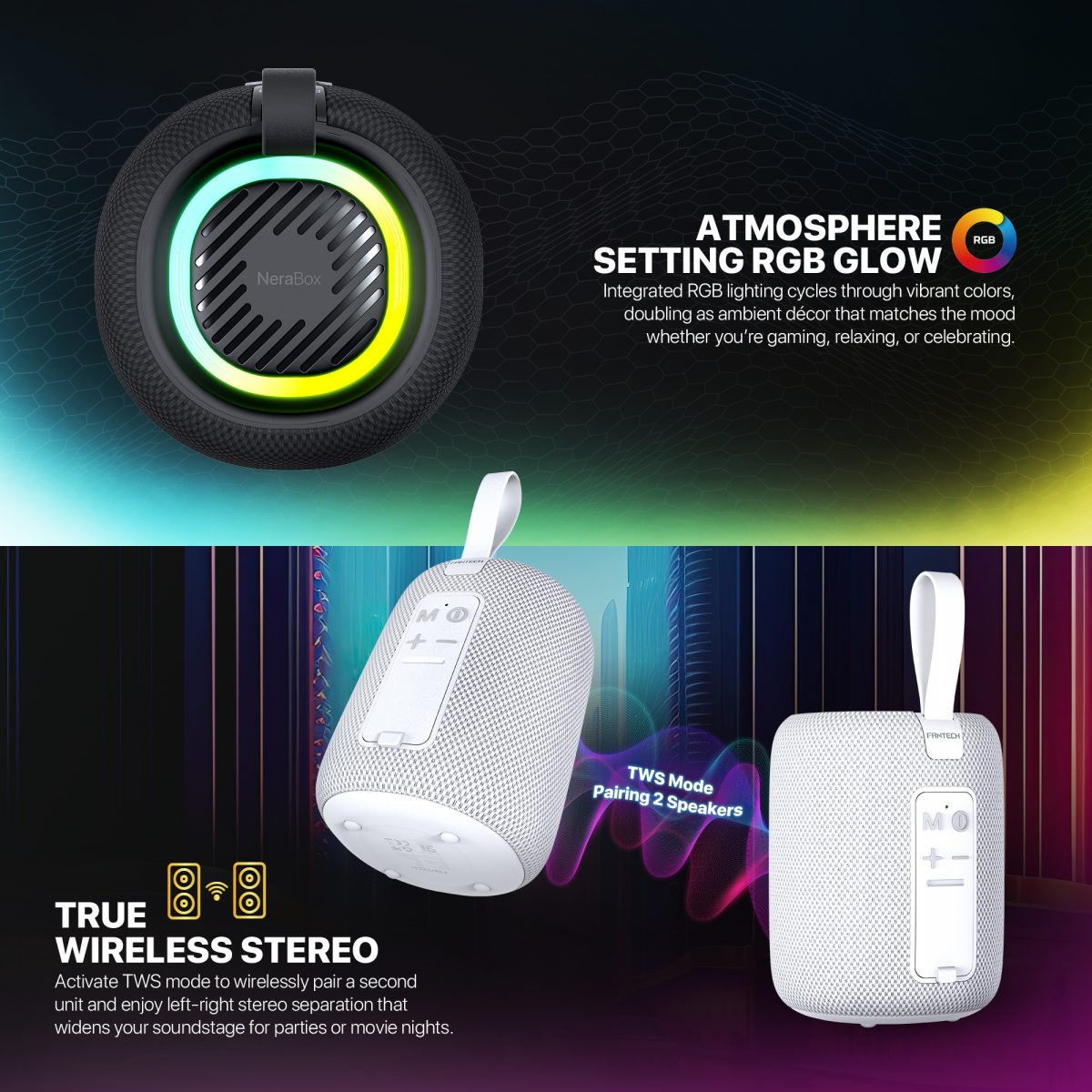 Fantech BS157 Speaker (Nerabox) - Image 5