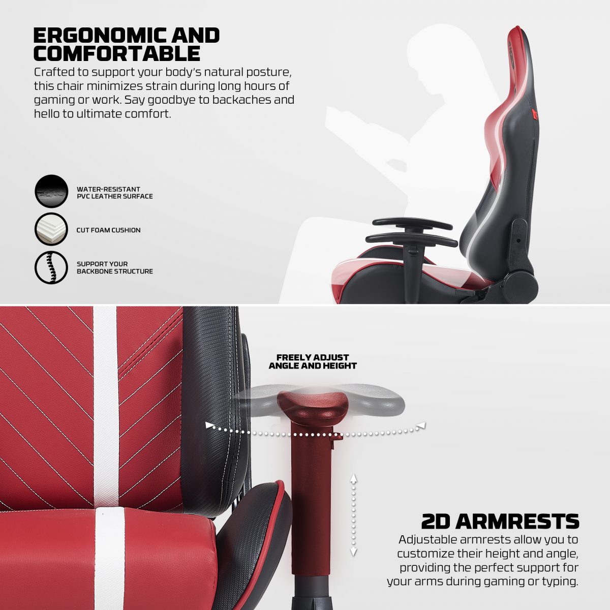 Fantech GC194 Gaming Chair - Image 2