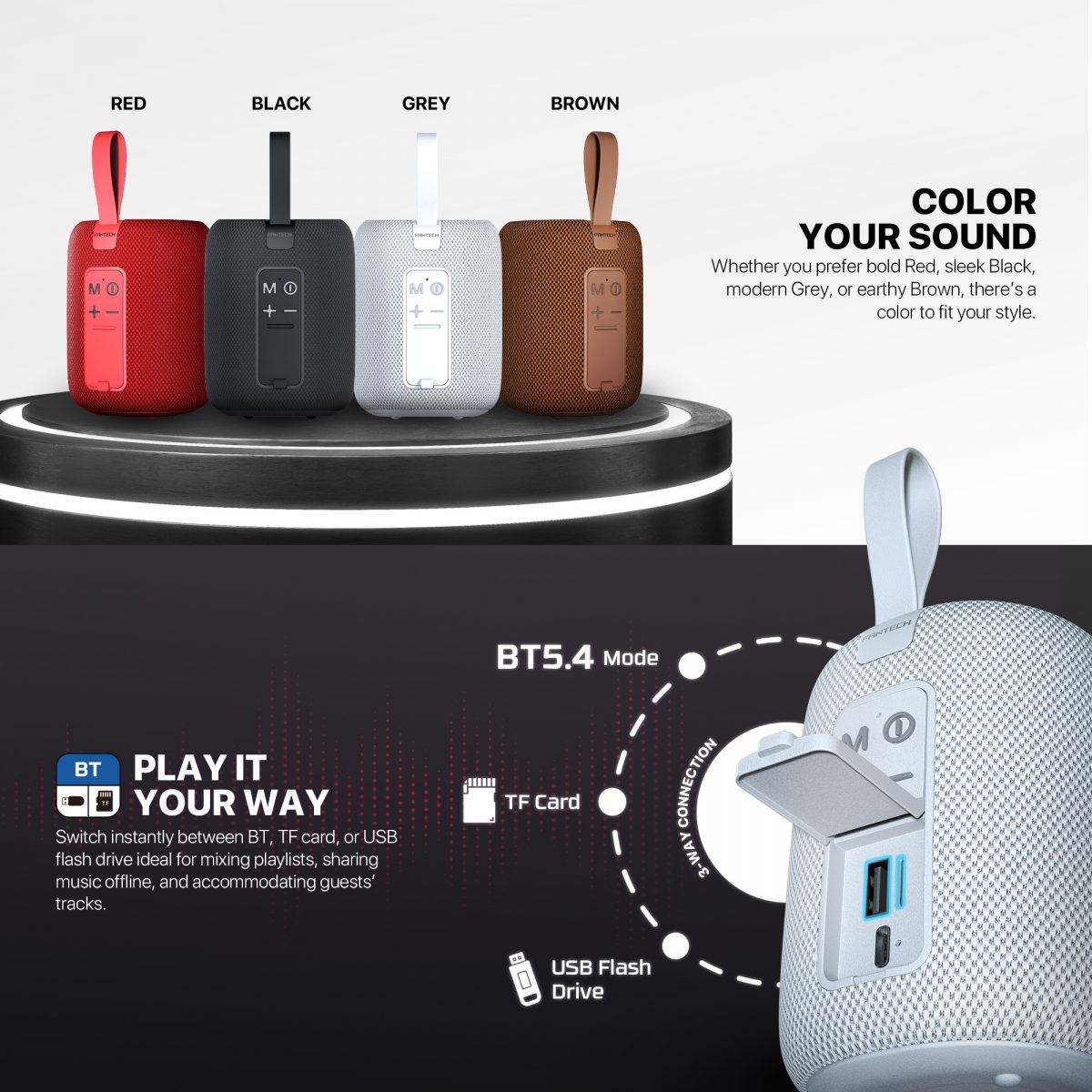 Fantech BS157 Speaker (Nerabox) - Image 4