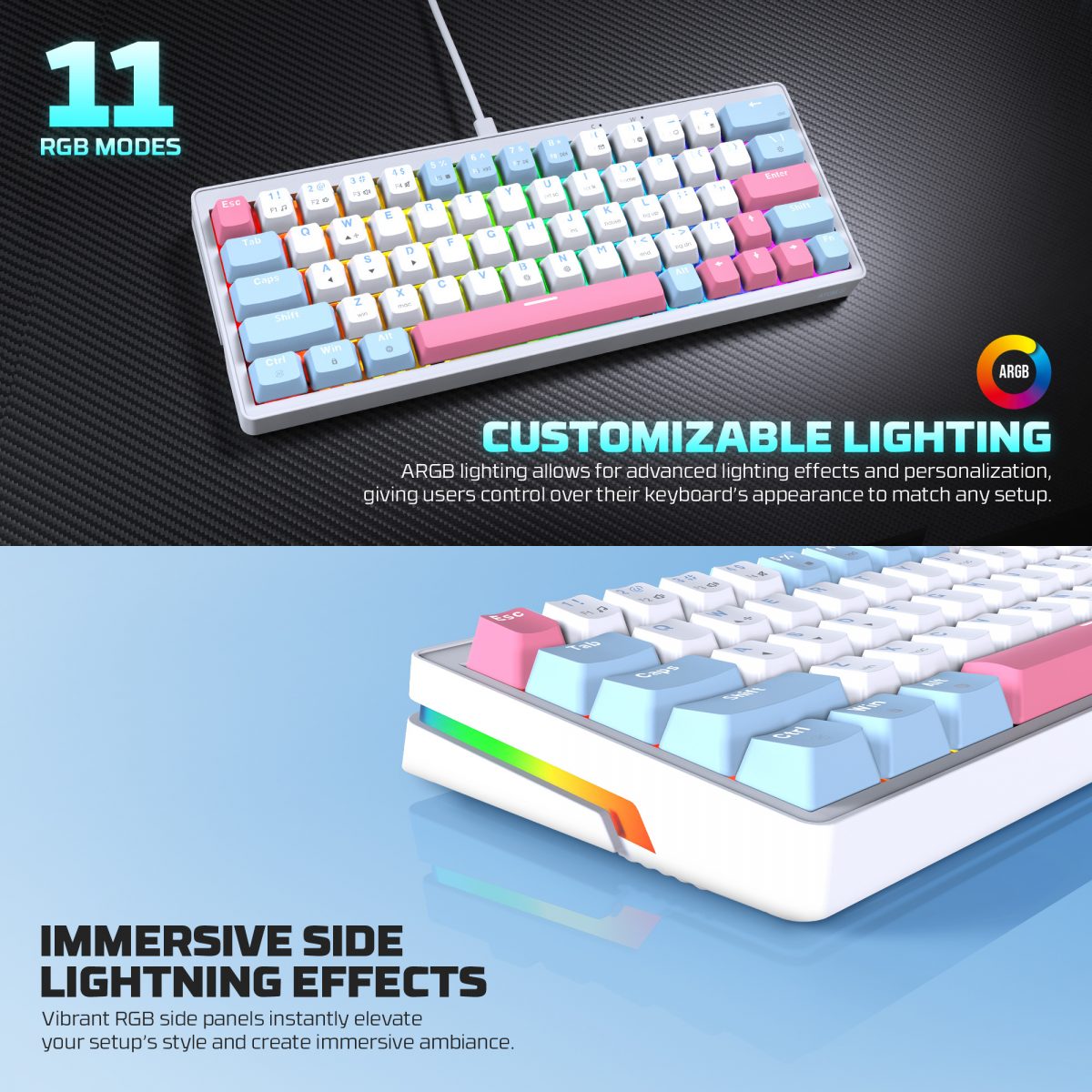 Fantech MK611 Atom X63 Ame Edition - Image 5