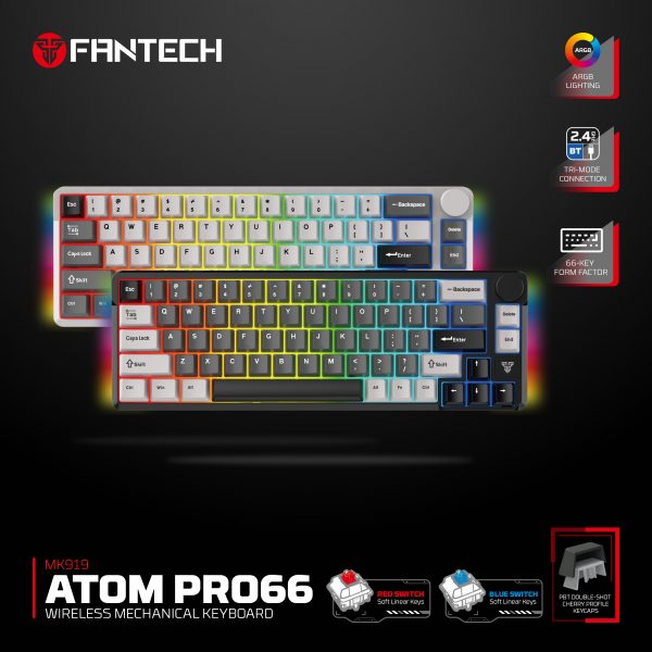 Fantech ATOM PRO66 MK919 Mechanical Gaming Keyboard