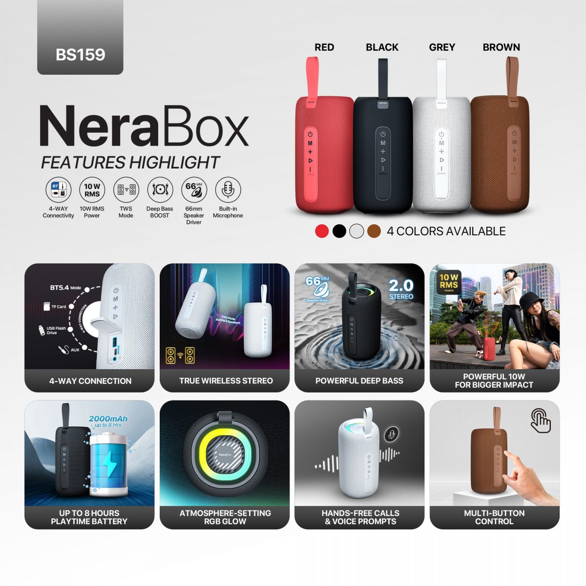 Fantech BS159 NeraBox Speaker - Image 9