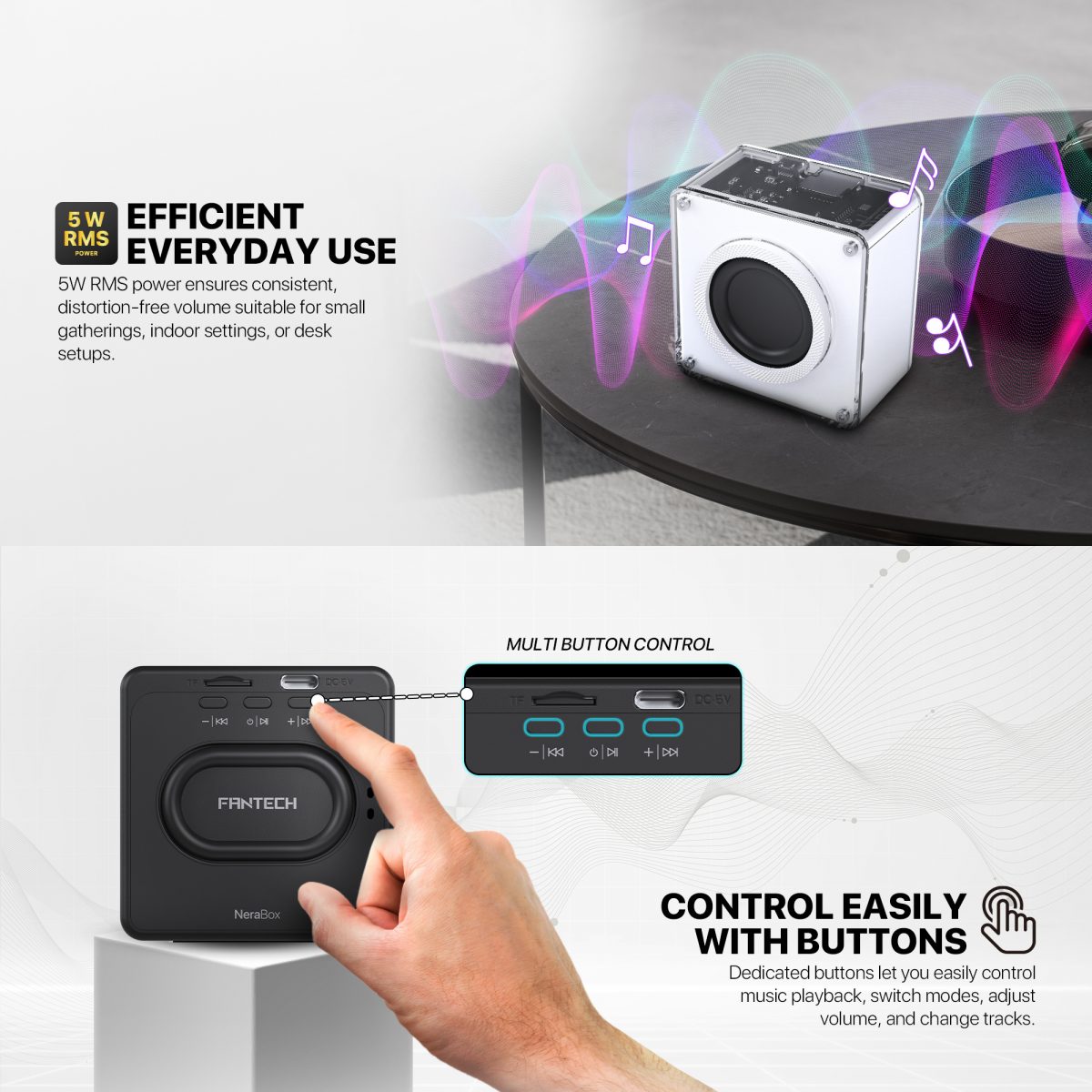 Fantech BS152 Nerabox Speaker - Image 5