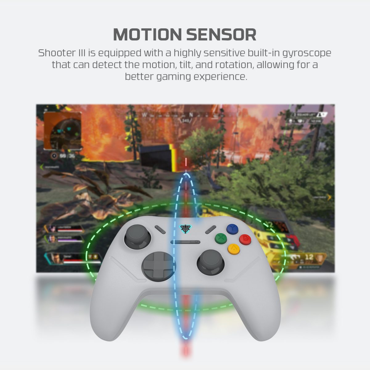 WGP13S (SUPER MAXFIT) Fantech Multi Platform Gamepad Android PC PS Gamepad - Image 13