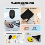 W190D Fantech Wireless Mouse - Image 5
