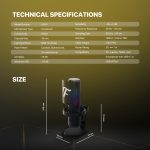 Fantech Sonara UFM1 Finecoustic – ProSound Wired Microphone - Image 10