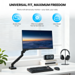 Pro Mount MBS1 Single Monitor Stand Workstation - Image 7