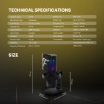 Fantech Resono WFM1 Finecoustic – WavePro Wireless Microphone - Image 9