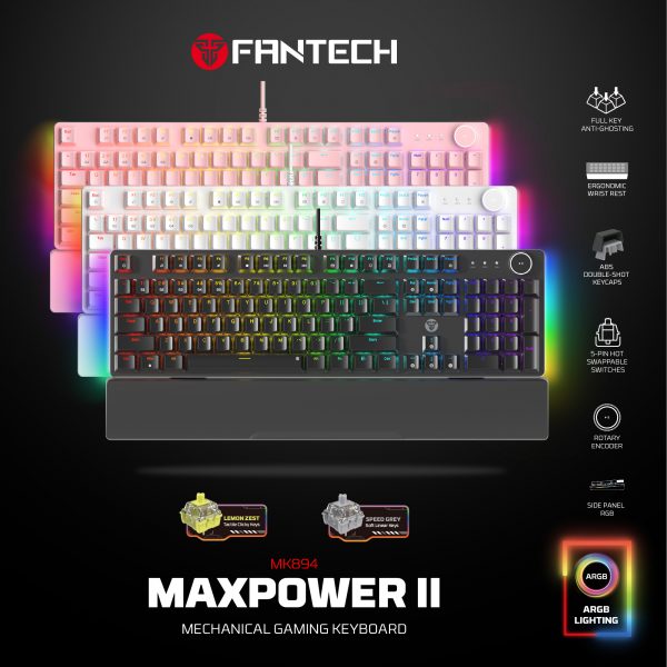 MK894 Maxpower II Fantech Mechanical Keyboard