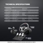 Fantech R1V2 Racing Steering Wheel Dual Motor Vibration PC Driving Wheel Set with Clutch and Shifter - Image 7