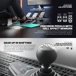 Fantech R1V2 Racing Steering Wheel Dual Motor Vibration PC Driving Wheel Set with Clutch and Shifter - Image 3