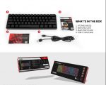 Atom61 Fantech Detachable Type-C Wired Low profile Mechanical Keyboard - Image 10