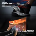 Fantech R2 Racing Steering Wheel Dual Motor Vibration PC Driving Wheel - Image 4